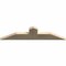 Ekena Millwork Portland Rough Sawn Timber Gable Bracket, Douglas Fir, 48"W x 12"H x 2"D x 6"F, 6/12 Pitch GBW048X12X0206POR00RDF - alternate 4
